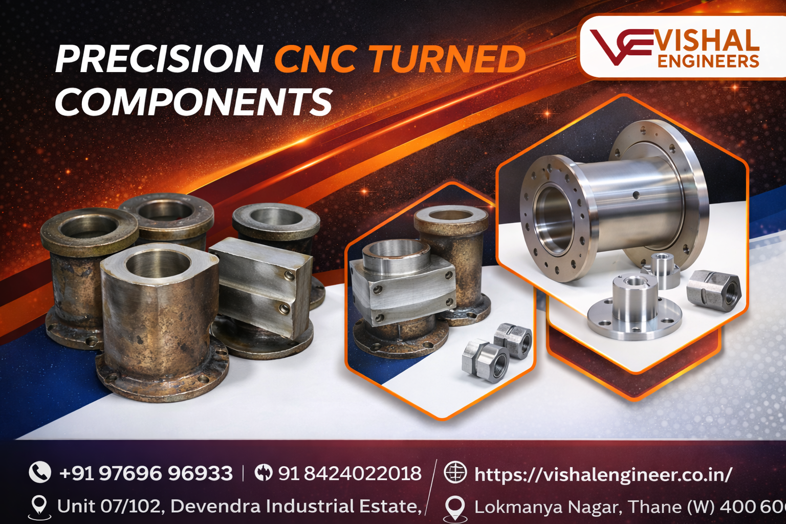 CNC Machining Parts Manufacturer for Precision Industrial Components