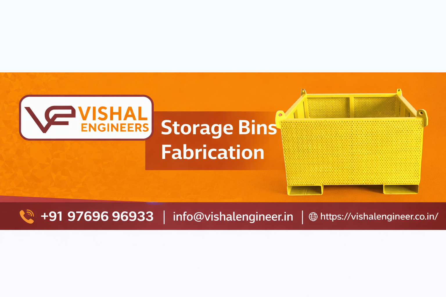 Storage Bins Fabrication