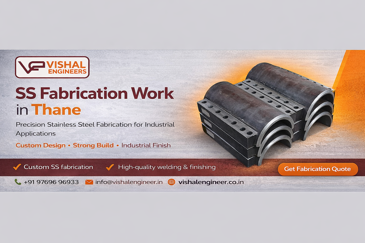 Expert Fabrication Component Manufacturer in India