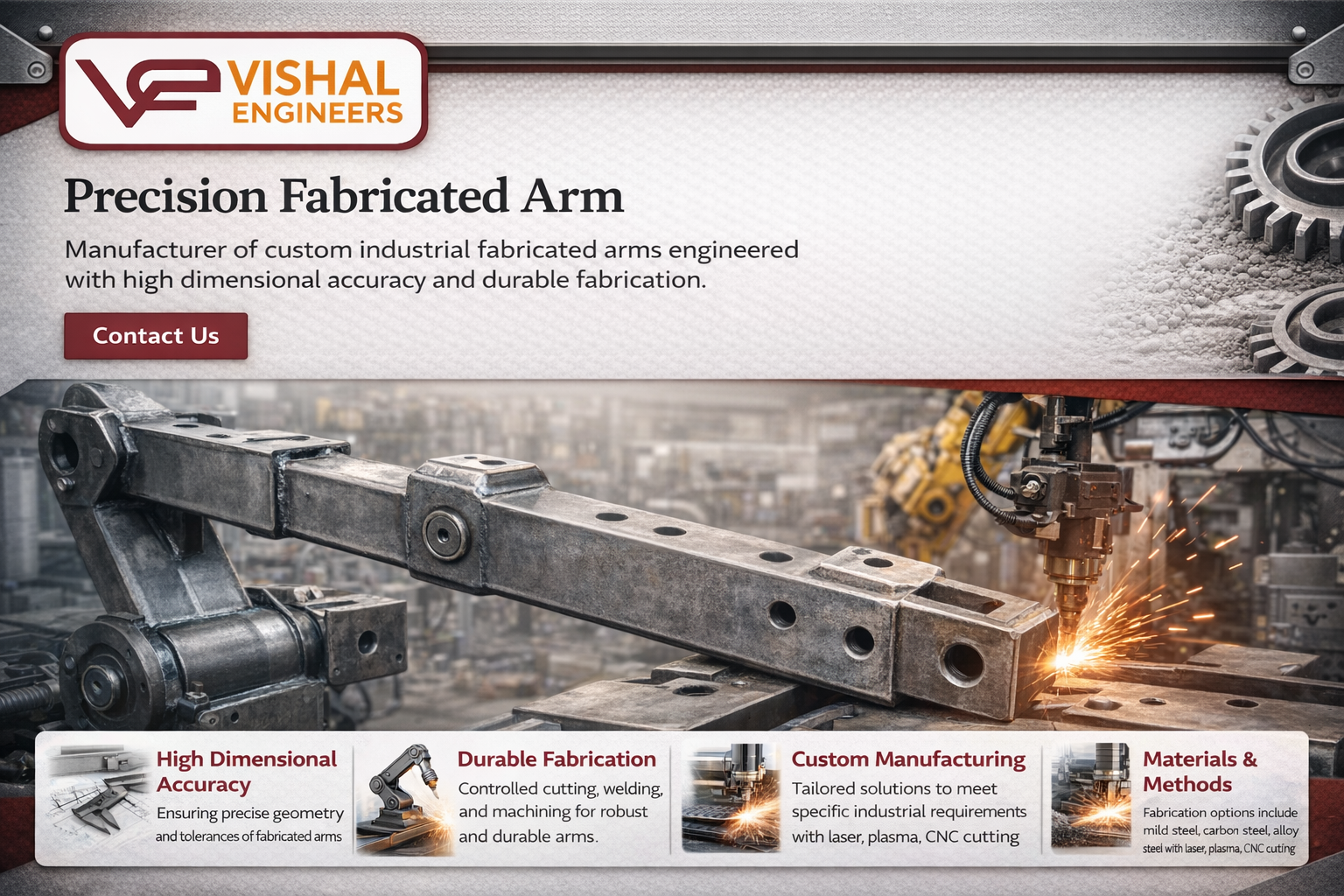 Precision Fabricated Arm 