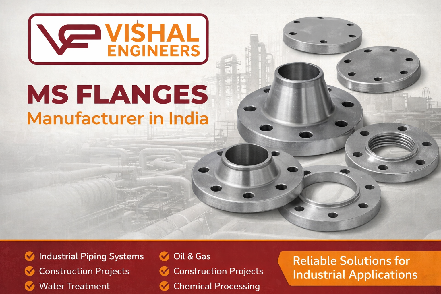 MS Flanges Manufacturer in India